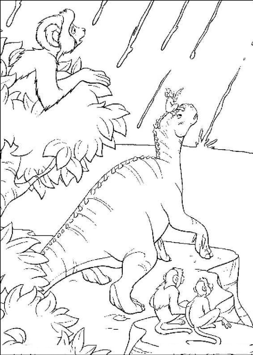 Раскраски Динозавры 12