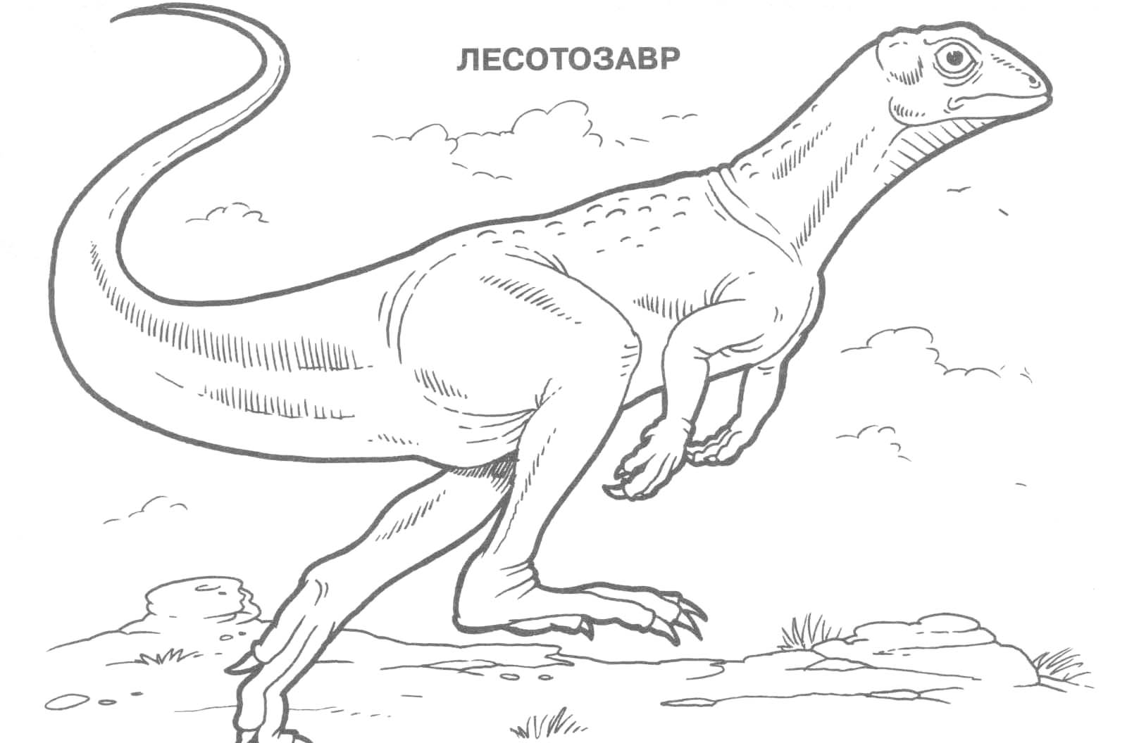 Раскраски динозавры 2