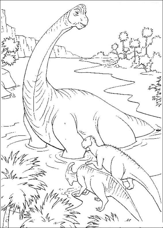 Раскраски динозавры 34