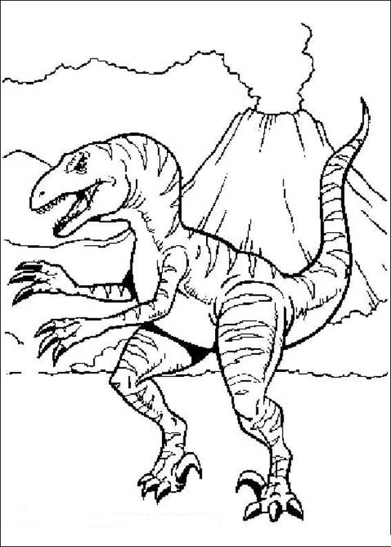 Раскраски динозавры 48