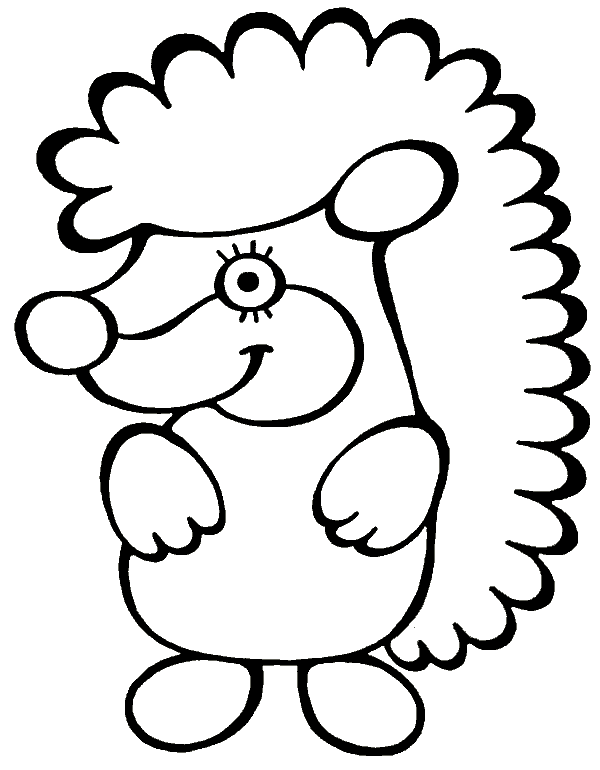 Animals coloring pages for babies 20